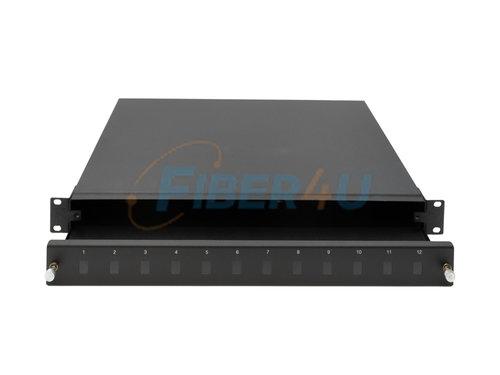 1U Patch Panel 12 Port LC Duplex resmi