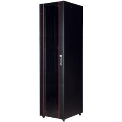 42U 600x600 Network Kabini Siyah resmi