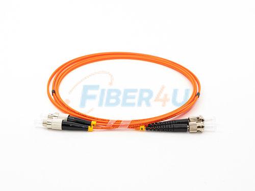 FC-ST OM2 MM Duplex PatchCord Front