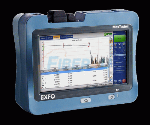 Picture of EXFO MAX-720C SM MM QUAD Fiber Test Device