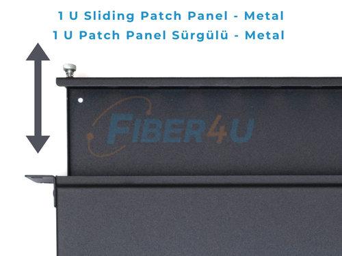 Picture of 1U Patch Panel 24 Port FC Simplex D-Type