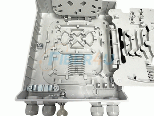 Picture of Wall Mount Termination Box 16 LC Duplex