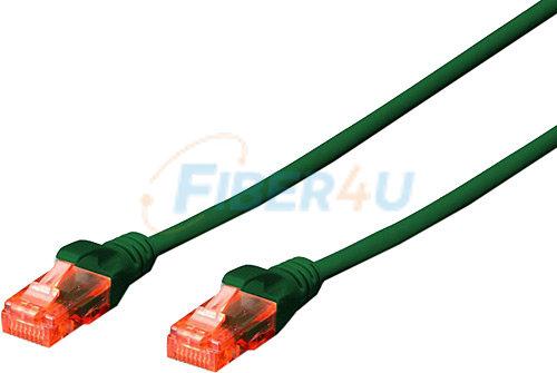 CAT6 U-UTP Ethernet Kablosu Yeşil 3 Metre resmi