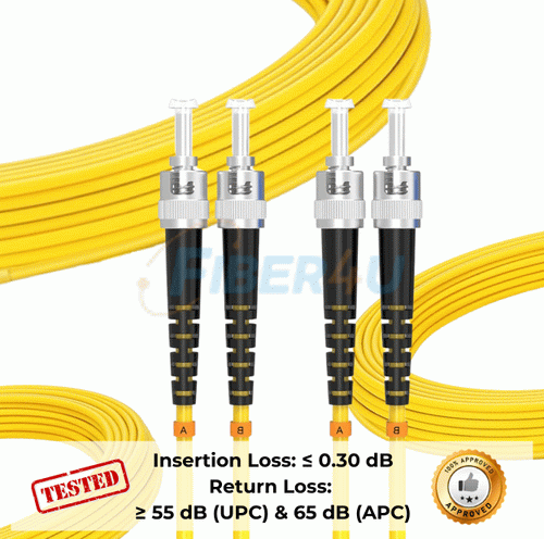 ST/UPC-ST/APC SM Duplex PatchCord Test