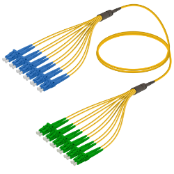 Fanout Kablo LC/UPC-LC/APC 12 Fiber SM  resmi