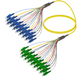 Fanout Kablo LC/UPC-LC/APC 24 Fiber SM  resmi
