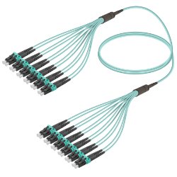 Fanout Kablo LC/UPC-LC/UPC 12 Fiber MM OM3  resmi