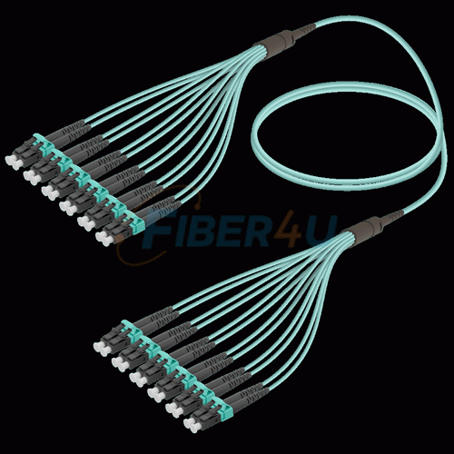 Fanout Kablo LC/UPC-LC/UPC 12 Fiber MM OM3  resmi