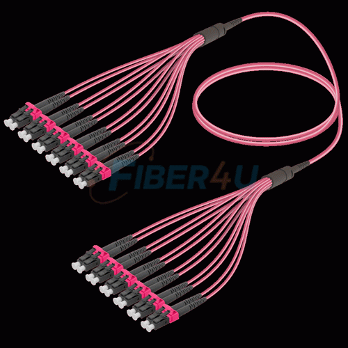 Fanout Kablo LC/UPC-LC/UPC 12 Fiber MM OM4  resmi