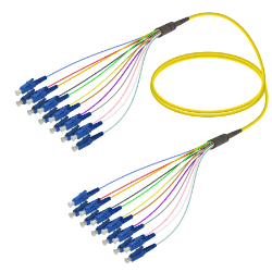 Fanout Kablo LC/UPC-LC/UPC 12 Fiber SM  resmi