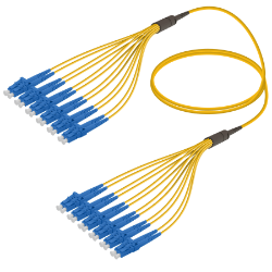 Fanout Kablo LC/UPC-LC/UPC 12 Fiber SM  resmi