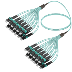 Fanout Kablo LC/UPC-LC/UPC 24 Fiber MM OM3  resmi