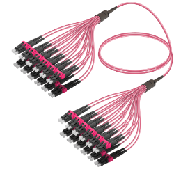 Fanout Kablo LC/UPC-LC/UPC 24 Fiber MM OM4  resmi