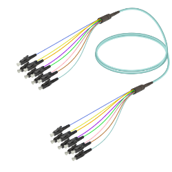 Fanout Kablo LC/UPC-LC/UPC 8 Fiber MM OM3  resmi