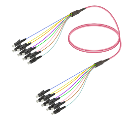 Fanout Kablo LC/UPC-LC/UPC 8 Fiber MM OM4  resmi