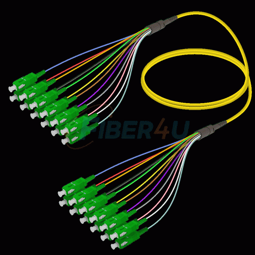 Fanout Kablo SC/APC-SC/APC 12 SM  resmi