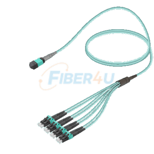 Picture of MPO Patchcord Male-LC/UPC Base-8 MM OM3 
