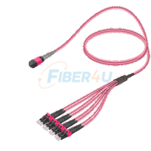 Picture of MPO Patchcord Male-LC/UPC Base-8 MM OM4 