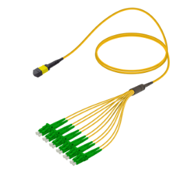 MPO Fiber Kablo Female-LC/APC Base-12 SM  resmi
