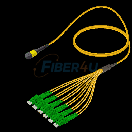 MPO Fiber Kablo Female-LC/APC Base-12 SM  resmi