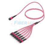 MPO Fiber Kablo Female-LC/UPC Base-12 MM OM4  resmi
