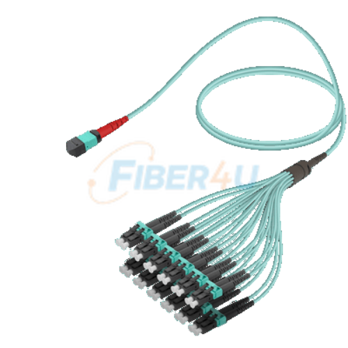 MPO Patchcord Male-LC/UPC Base-24 MM OM3  resmi