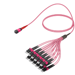 MPO Patchcord Male-LC/UPC Base-24 MM OM4  resmi