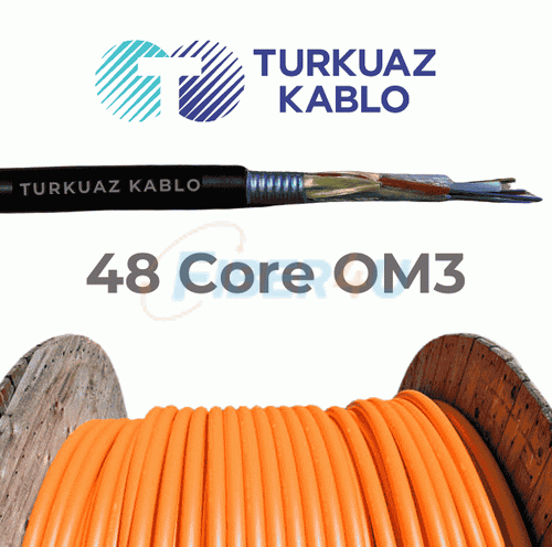 Picture of 48 Core Fiber Optik Kablo Multi Mode OM3 