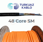 Picture of 48 Core Fiber Optik Kablo Single Mode 