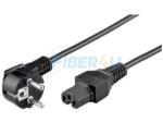 Picture of IEC C15 to Schuko Plug Power Cable 3G1.0mm² 2m