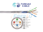 TURKUAZ CAT6A F-UTP Data Kablo resmi