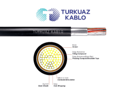 TURKUAZ Gömülebilen Zırhsız Telefon Kablosu resmi
