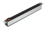 PDU Rack Priz – 8xC13 Anahtarlı & Kilitli resmi
