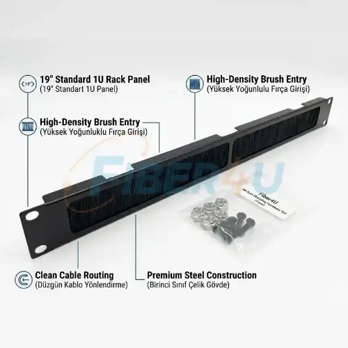 Picture of 1U Brush Cable Organizer