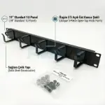 Picture of 1U Ring Cable Organizer