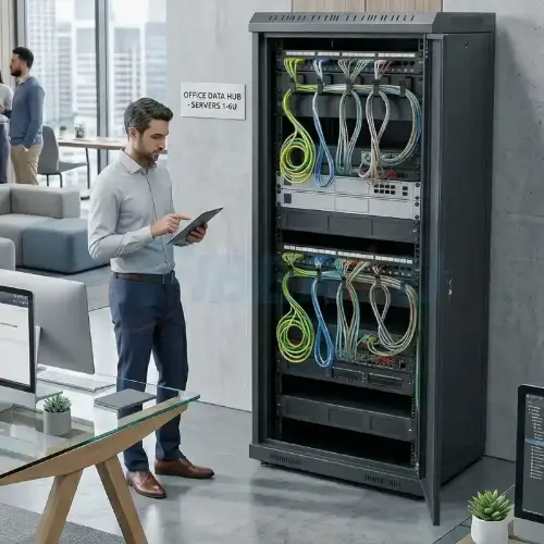 Picture of 1U Ring Cable Organizer