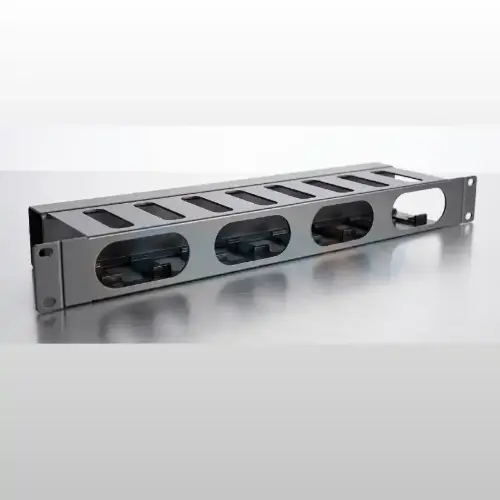Picture of 1U Horizontal Cable Organizer with Cover