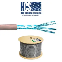 HCS 4x2x23# F/FTP CAT 6 LS0H Gri resmi