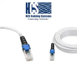 4x2x26# UTP CAT 6A LS0H Patch Cord Gri resmi