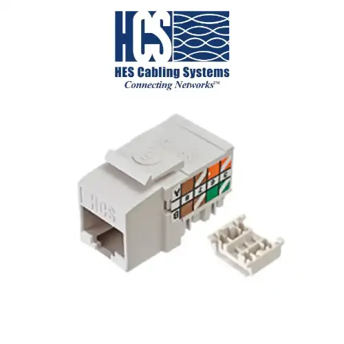 8P8C RJ-45 UTP Keystone Jack CAT 6E resmi